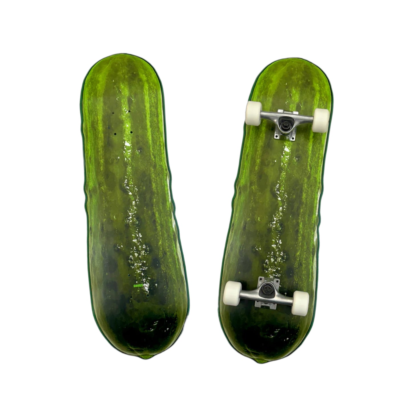 Pickle Shaped Skateboard