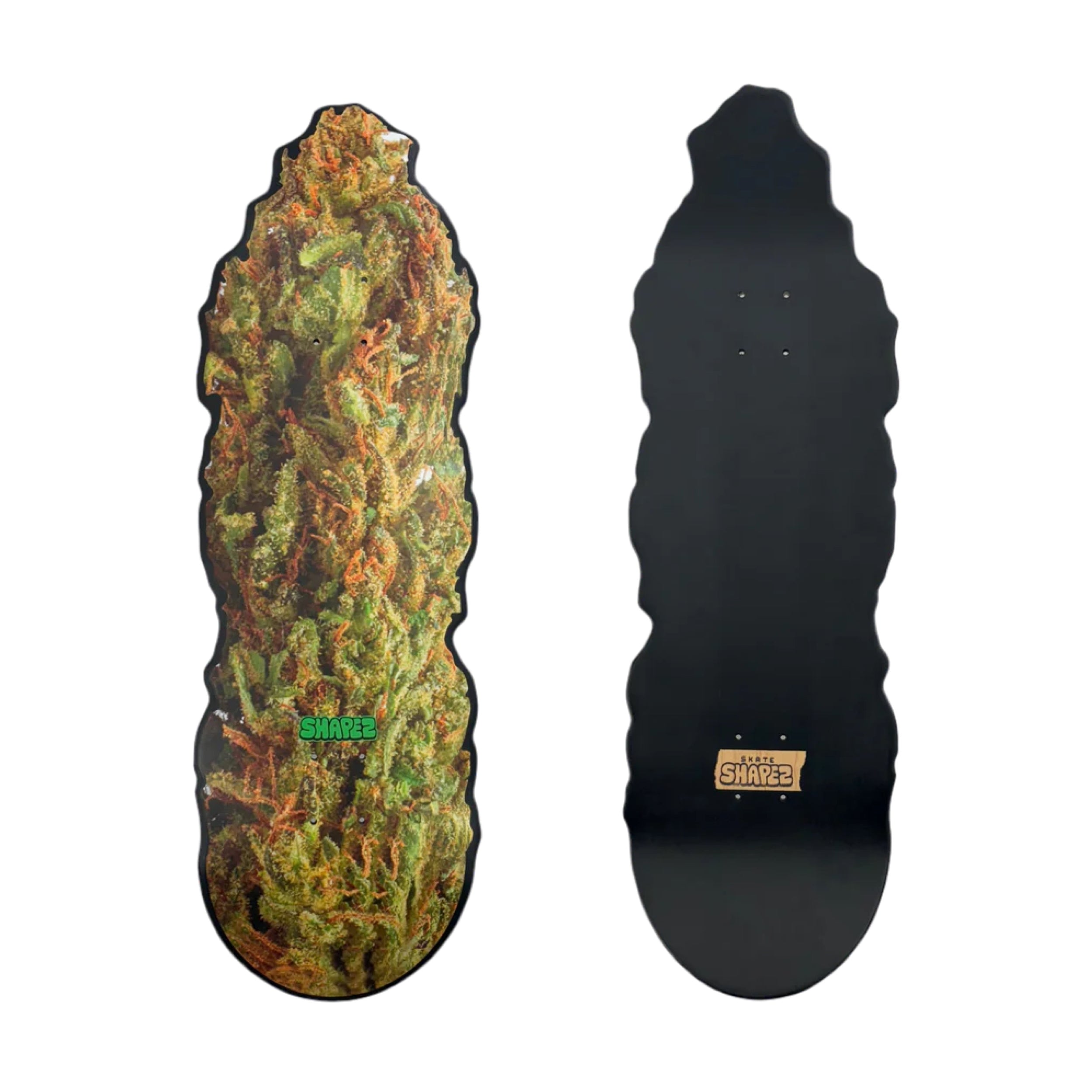 Wholesale Weed Nug Shaped Skateboard Deck