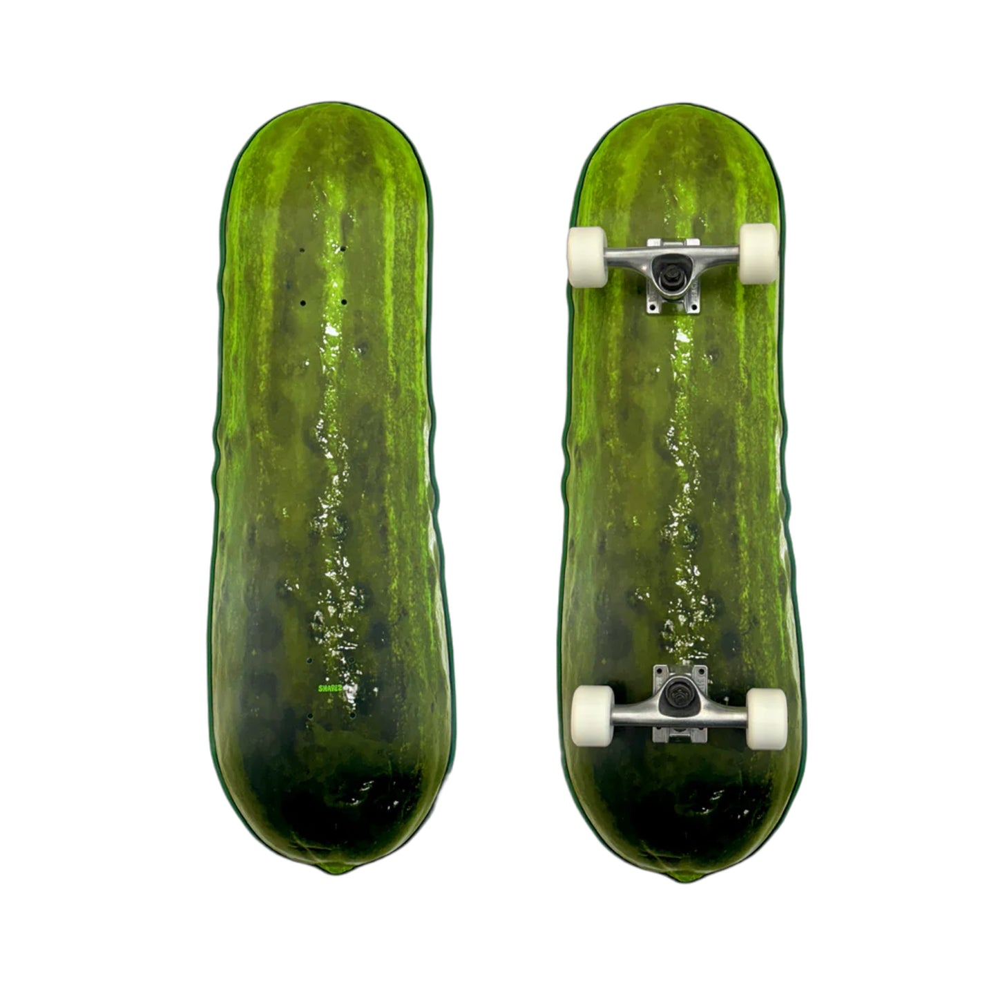 Pickle Shaped Skateboard