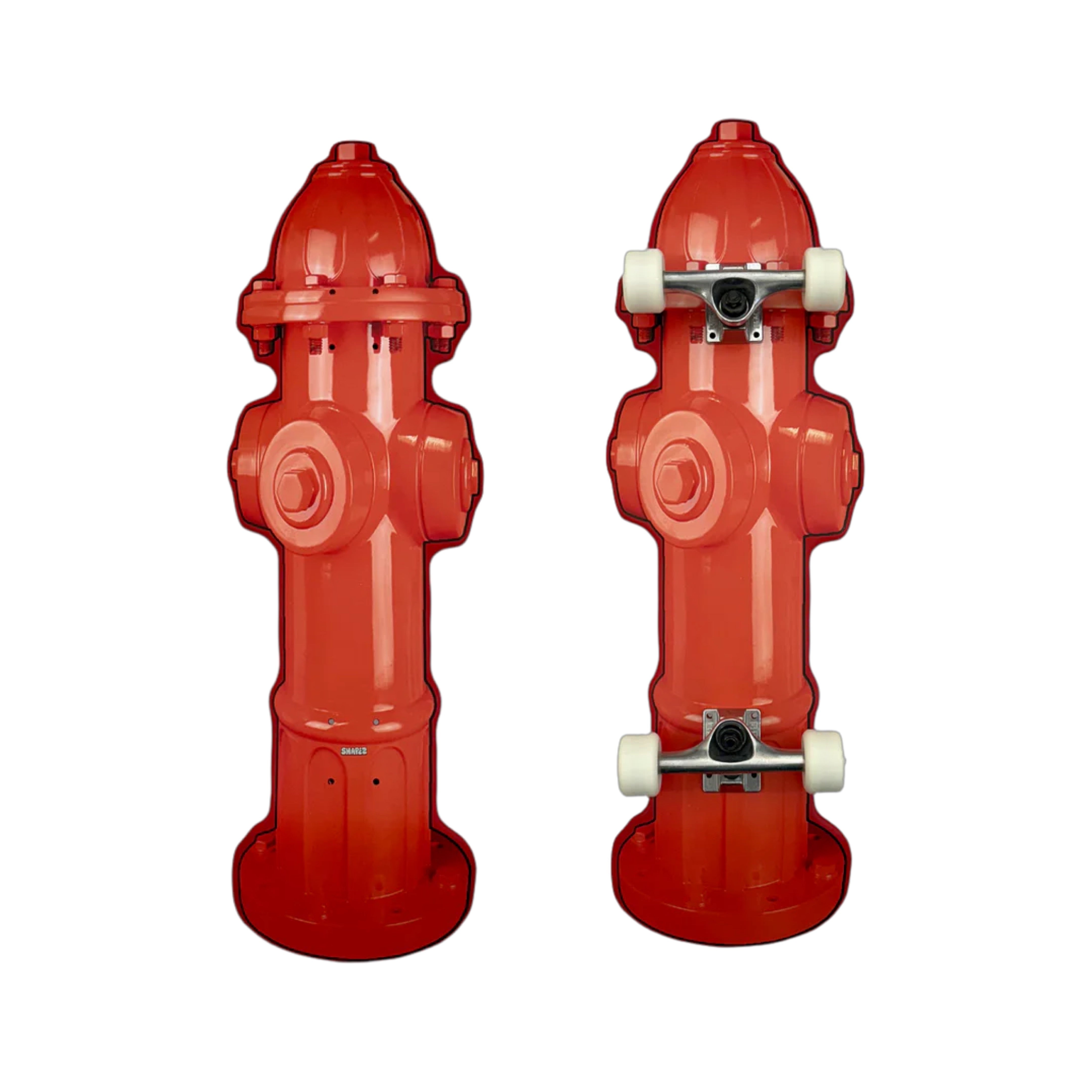 Wholesale Fire Hydrant Shaped Skateboard Deck