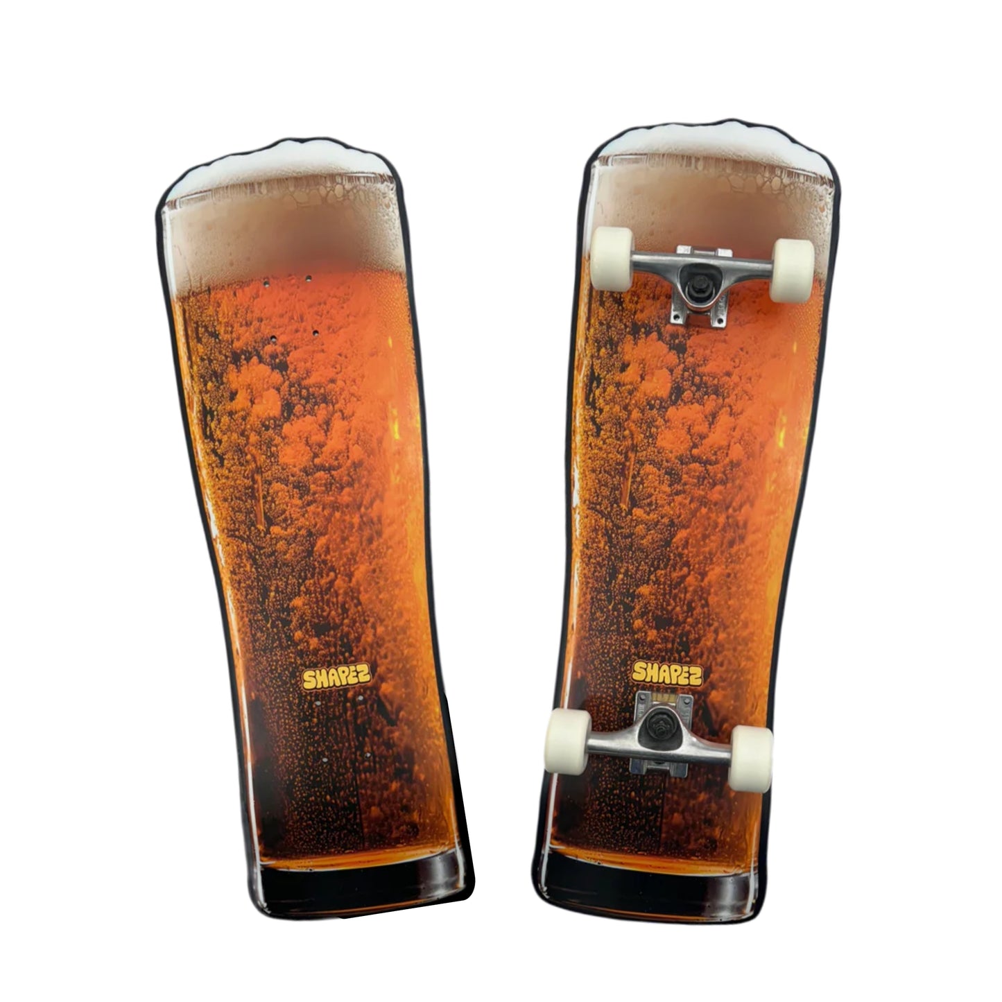 Beer Pint Shaped Skateboard