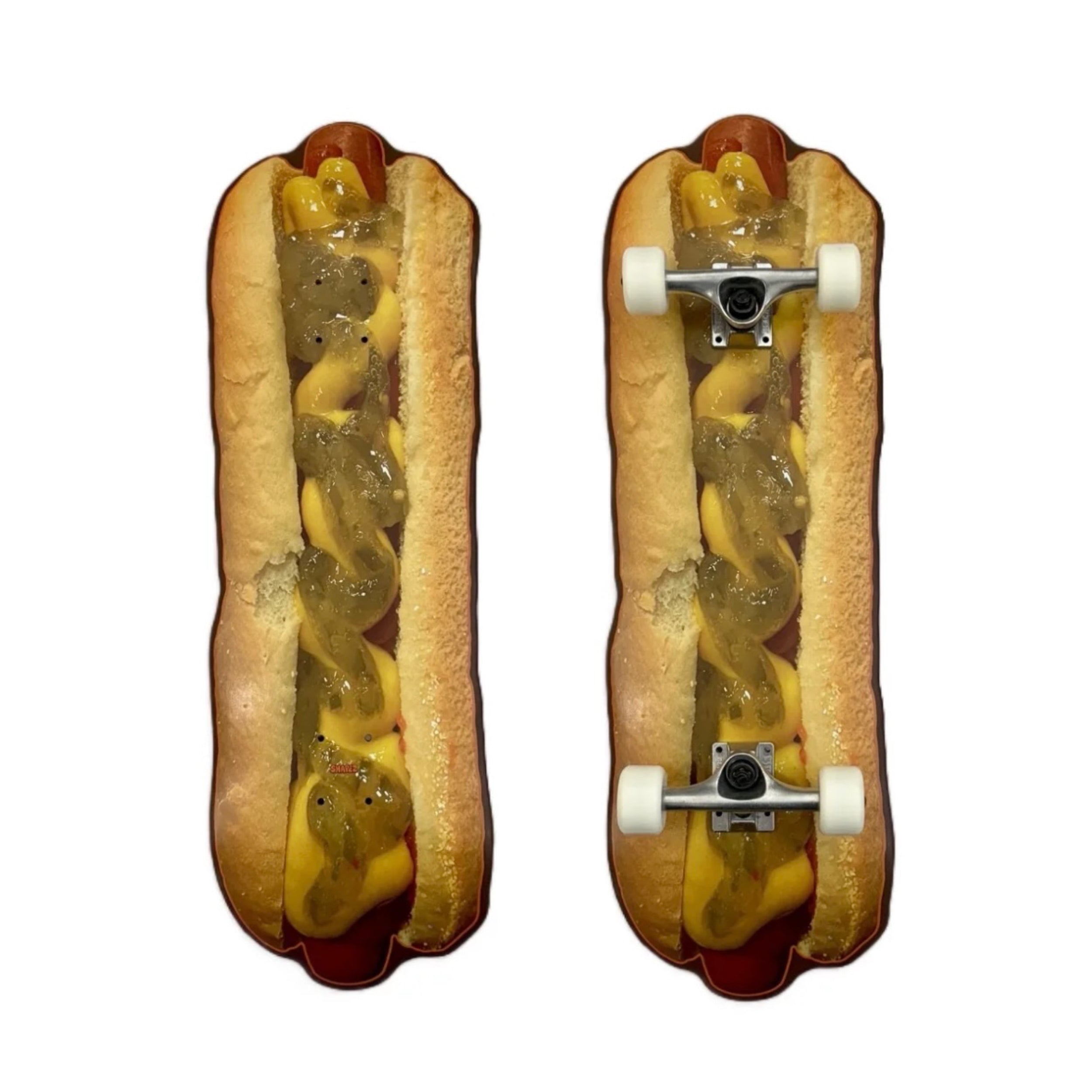 Wholesale Hotdog Shaped Skateboard Deck