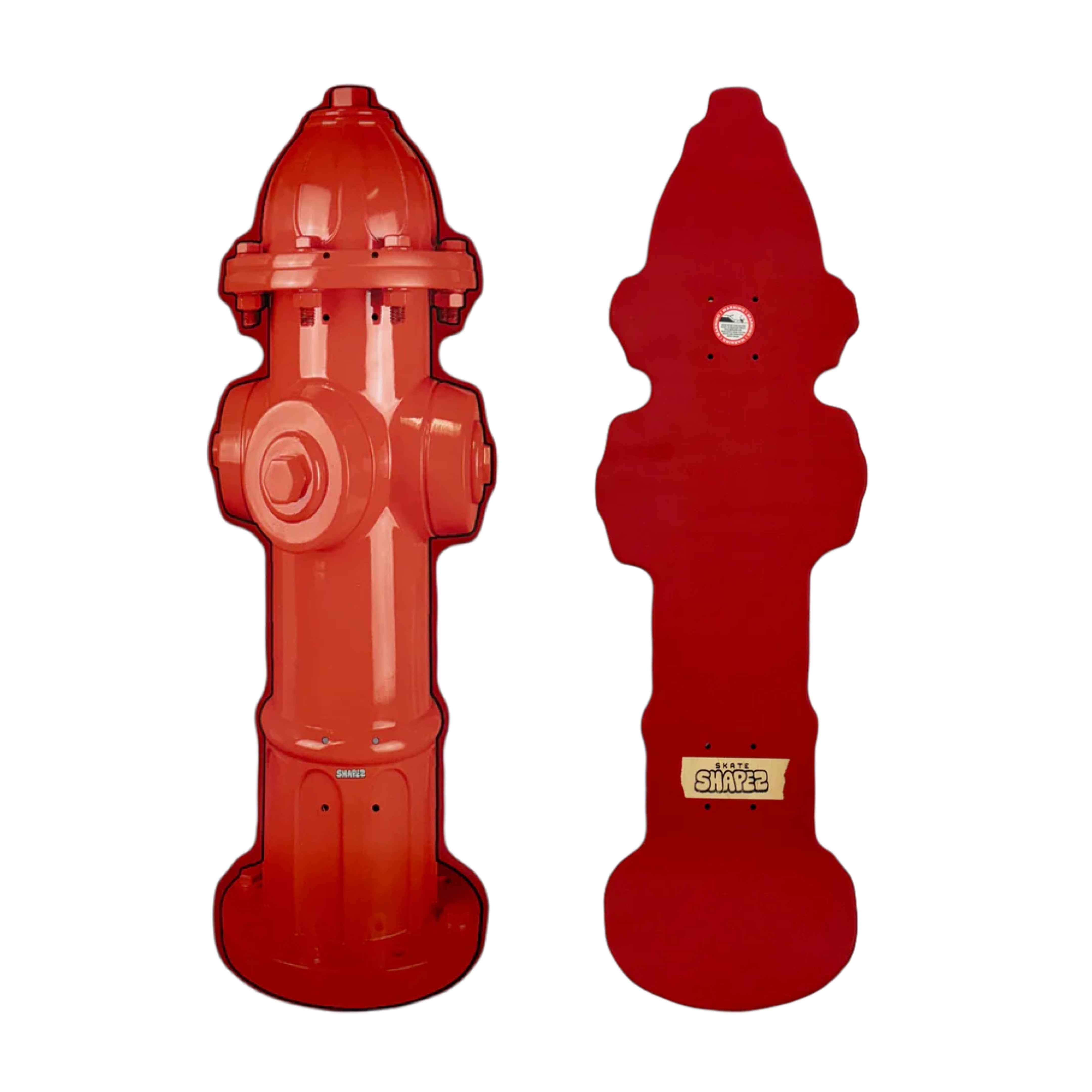 Wholesale Fire Hydrant Shaped Skateboard Deck