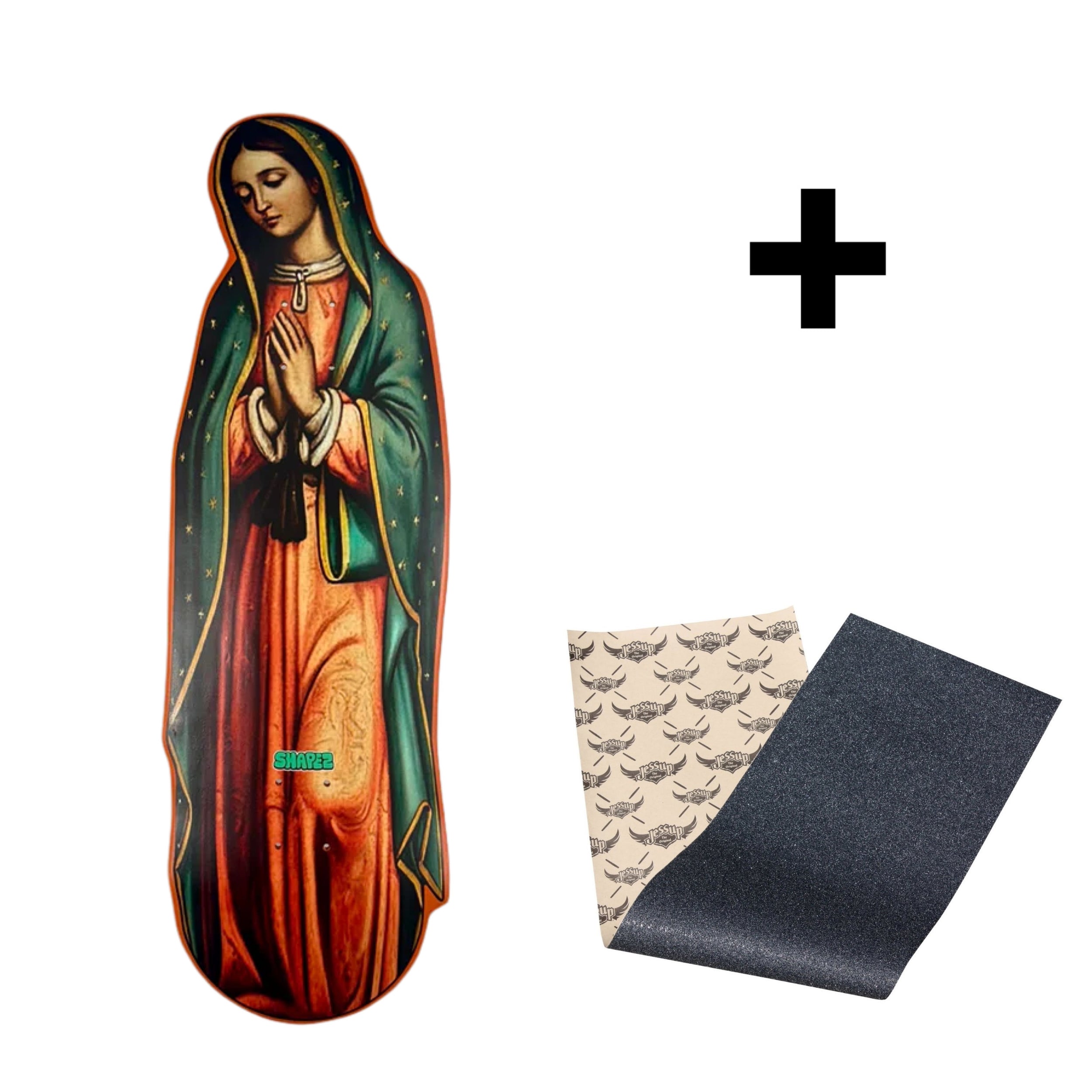 Wholesale Virgin de Guadalupe Shaped Skateboard Deck