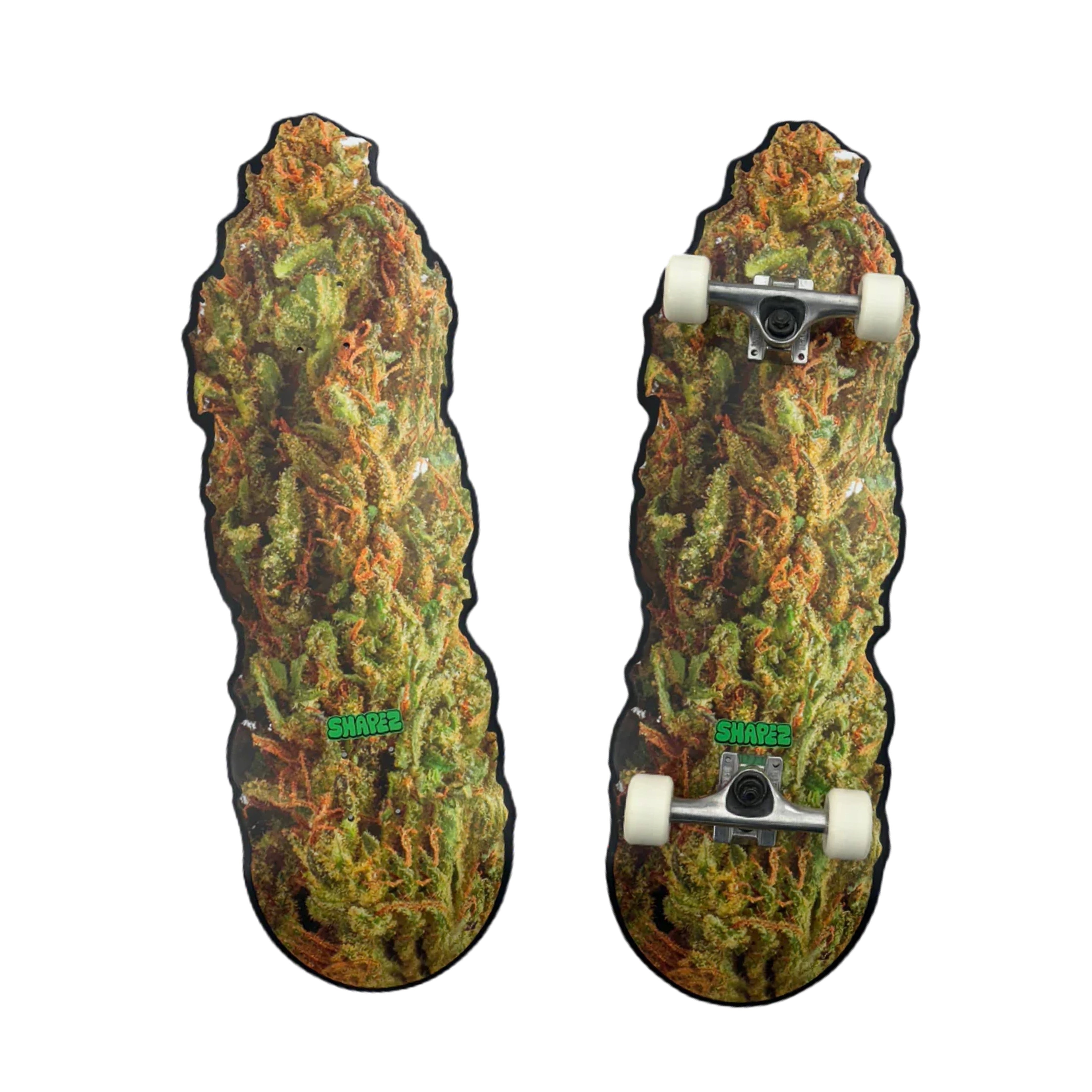 Wholesale Weed Nug Shaped Skateboard Deck