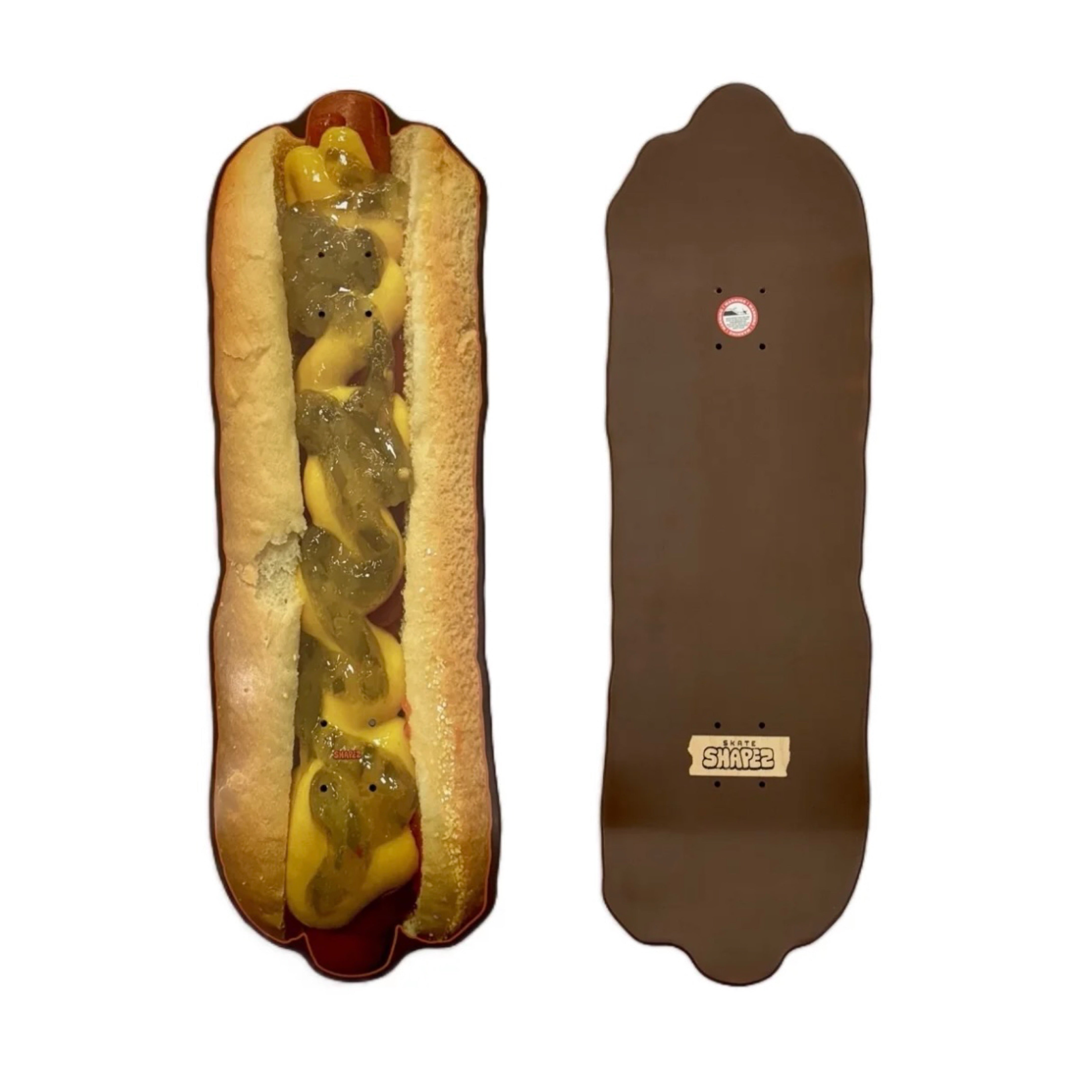 Wholesale Hotdog Shaped Skateboard Deck